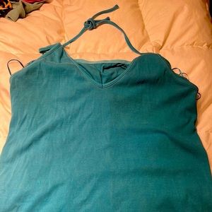 Blue old navy maxi dress